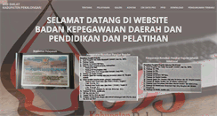 Desktop Screenshot of bkd-pekalongankab.info