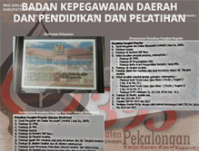 Tablet Screenshot of bkd-pekalongankab.info